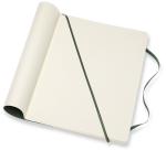 Notitieboek Moleskine XL 190x250mm blanco soft cover myrtle green