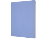 Moleskine Notebook XL 190x250mm plain soft cover hydrangea blue