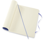 Moleskine Notebook XL 190x250mm plain soft cover hydrangea blue