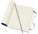 Moleskine Notebook XL 190x250mm lined soft cover sapphire blue