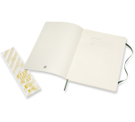 Notitieboek Moleskine XL 190x250mm lijn soft cover myrtle green