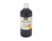 Plakkaatverf Creall basic zwart 500ml