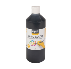 Gouache Creall Basic noir 500ml