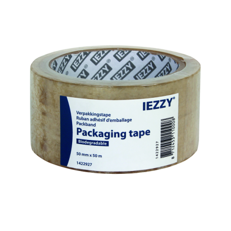 Verpakkingstape IEZZY biodegradable 50mmx50m