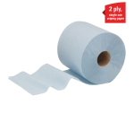 Poetspapier WypAll L20 2-laags 336 vel blauw 7302