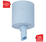Poetspapier WypAll L10 1-laags 630 vel blauw 7494