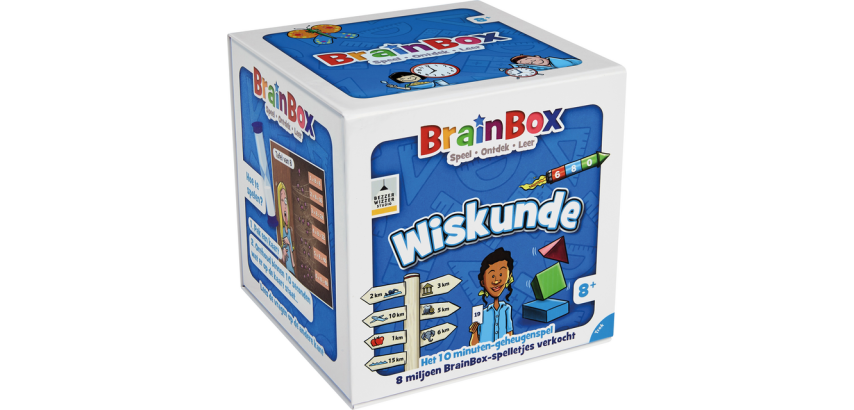 Kaartspel Brainbox wiskunde