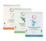 Bloc aquarelle Qrea A5 20 feuilles 200g spirale