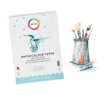 Bloc aquarelle Qrea A3 20 feuilles 200g spirale
