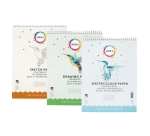 Aquarelblok Qrea A4 20 vel 200gr spiraal