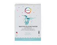 Bloc aquarelle Qrea A4 20 feuilles 200g spirale
