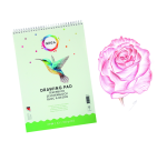 Tekenblok Qrea A3 160gr spiraal