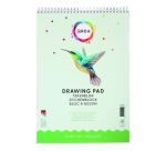 Tekenblok Qrea A3 160gr spiraal