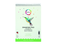 Bloc à dessin Qrea A5 24 feuilles 160g spirale