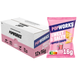 Chips Popworks Sweet Salty 16g