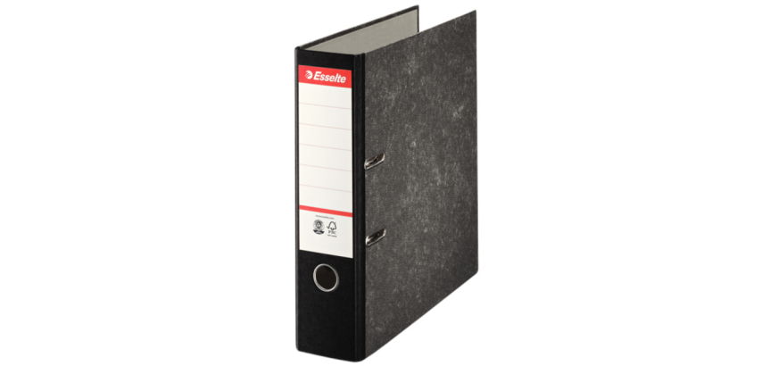 Classeur à levier cartonné Esselte A4 - Dos 7.5 cm