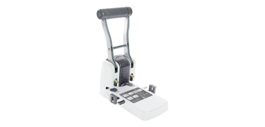 Perforateur Rapesco Germ-Savvy High Capacity Eco P1100 Antibactérien 2 trous blanc