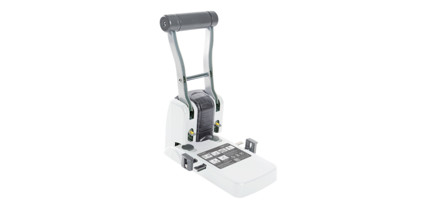 Perforator Rapesco Germ-Savvy High Capacity Eco P1100 antibacterieel 2-gaats wit