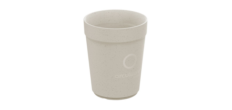 Beker Circulware Circulcup 300ml herbruikbaar 24 stuks
