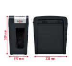 Papiervernietiger Rexel Secure MC4-SL snippers 2x15mm