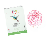 Qrea A4 Drawing Pad 24 Sheets 160g Spiral