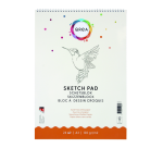Bloc à croquis Qrea A3 24 feuilles 120g spirale