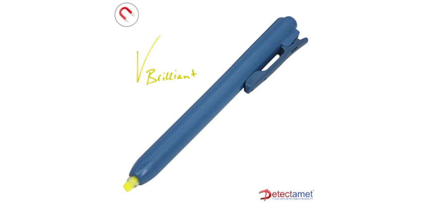 Markeerstift detectie Detectamet inklikbaar geel