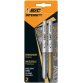 Feutre BIC Intensity ogive permanent Fin argent et or métallisë blister 2 pièces