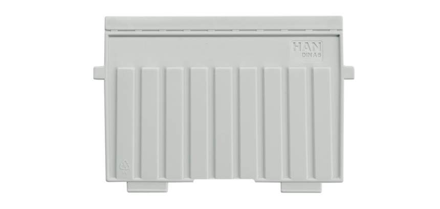 Séparation pour bac à cartes Han A6 paysage gris clair