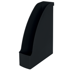 En_revistero leitz recycle plastico lomo 60 mm negro 78x308x278 mm