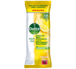 Lingettes nettoyantes Dettol Power Fresh Citrus 110 pièces