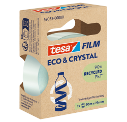 En_cinta adhesiva tesa film eco&cristal transparente 10 mt x 19 mm