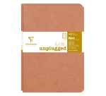 Cahier Clairefontaine A5 ligné 96 pages 90g tabac 2 pièces