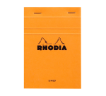 Rhodia Block A6 liniert 80 Blätter 80g orange