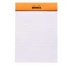Rhodia Block A6 liniert 80 Blätter 80g orange