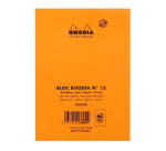 Rhodia Block A6 liniert 80 Blätter 80g orange