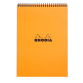 Spiraalblok Rhodia A4 lijn 160 pagina's 80gr oranje