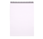 Bloc Rhodia A4 ligné 160 pages 80g spirale orange