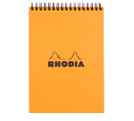 Spiraalblok Rhodia A5 lijn 160 pagina's 80gr oranje