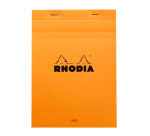 Rhodia A5 Lined Pad + Margin 80 Sheets 80g Orange