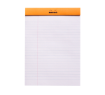 Rhodia A5 Lined Pad + Margin 80 Sheets 80g Orange