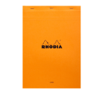 Rhodia Pad A4 lined + margin 80 sheets 80g orange