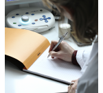 Rhodia Block A6 liniert 80 Blätter 80g orange