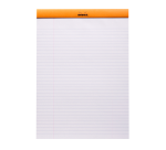Rhodia Pad A4 lined + margin 80 sheets 80g orange