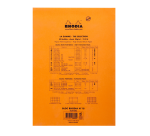 Rhodia Pad A4 lined + margin 80 sheets 80g orange