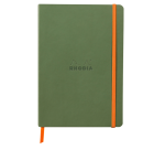 Carnet de notes Rhodia A5 ligné 80 feuilles 90g vert sauge