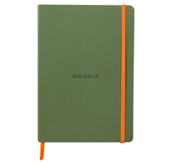 Carnet de notes Rhodia A5 ligné 80 feuilles 90g vert sauge