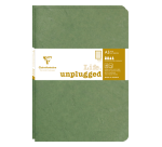 Cahier Clairefontaine A5 ligné 96 pages 90g vert 2 pièces
