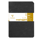 Cahier Clairefontaine A5 ligné 96 pages 90g noir 2 pièces
