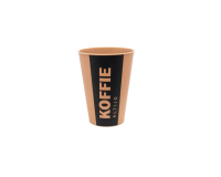 Beker IEZZY 180ml herbruikbaar Altijd Koffie 20 stuks bruin